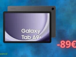 Offerta AMAZON: Samsung Galaxy Tab A9+ scontato del 36%