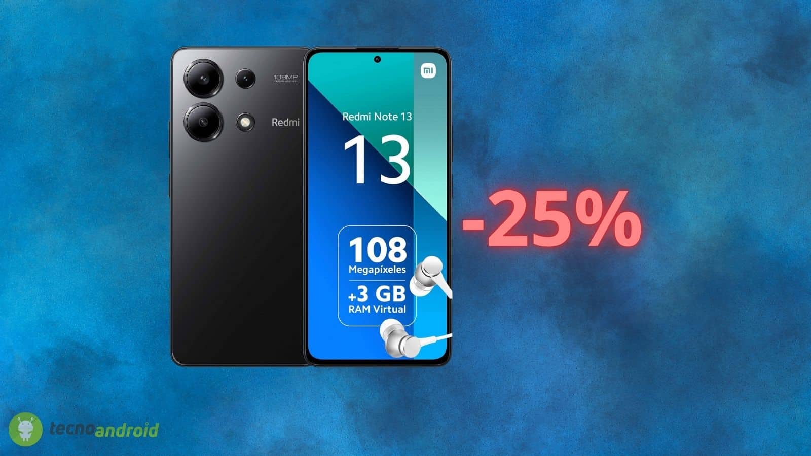 Xiaomi Redmi Note 13: il prezzo CROLLA con l'Amazon Prime Day