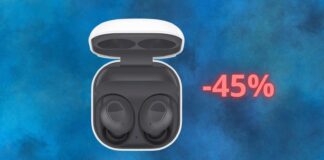 Samsung Galaxy Buds FE: prezzo AMAZON DIMEZZATO solo oggi