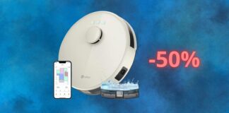 Robot aspirapolvere al 50% di sconto: offerta IMPERDIBILE su Amazon