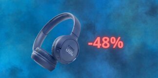 Cuffie JBL Tune 510BT al prezzo più BASSO di sempre su AMAZON