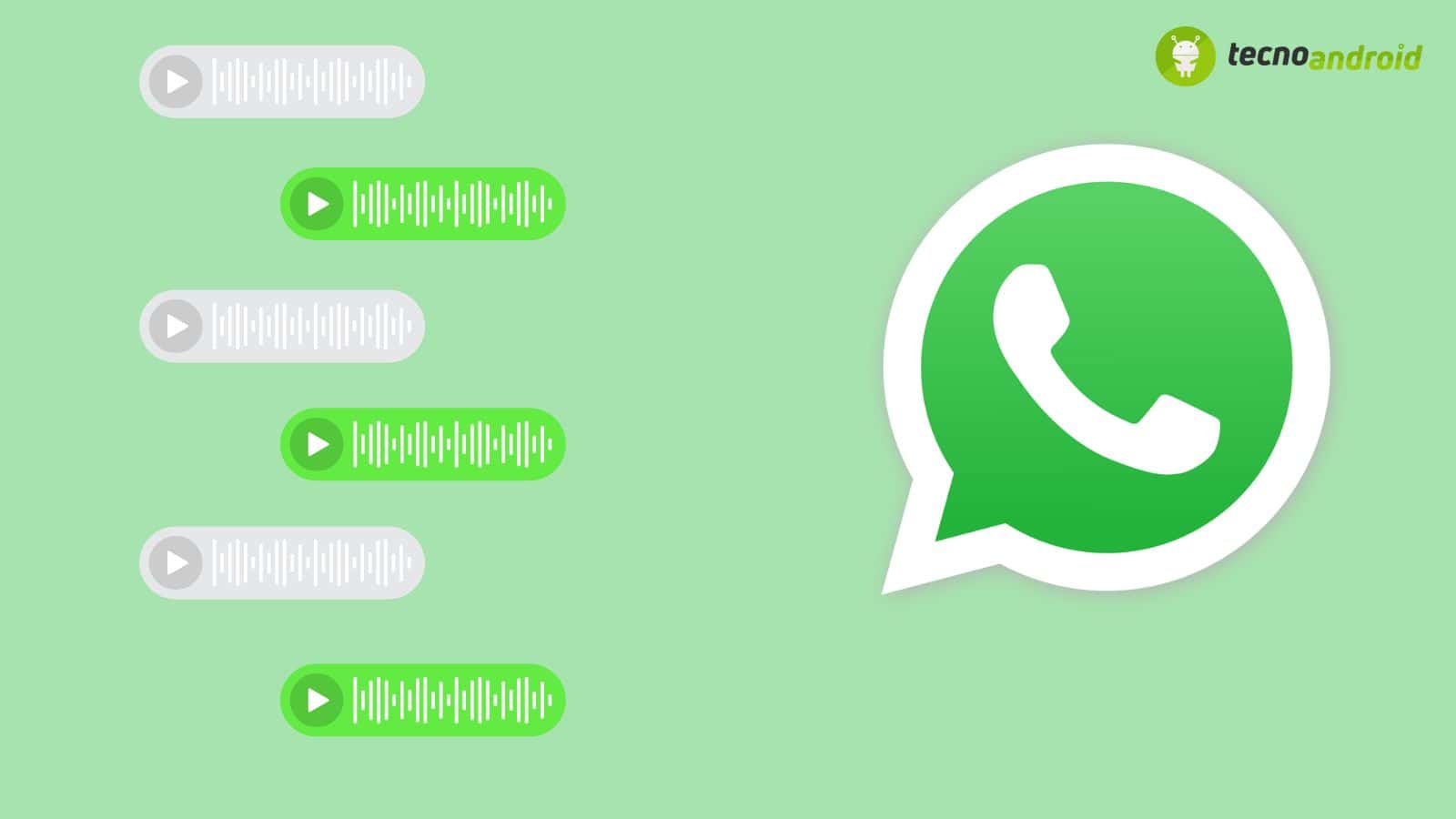 WhatsApp: niente più note vocali da ascoltare 