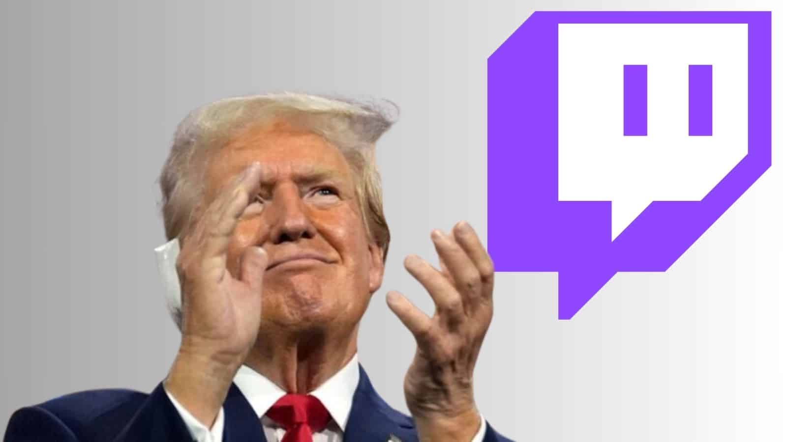 Twitch: riattivato l'account di Donald Trump