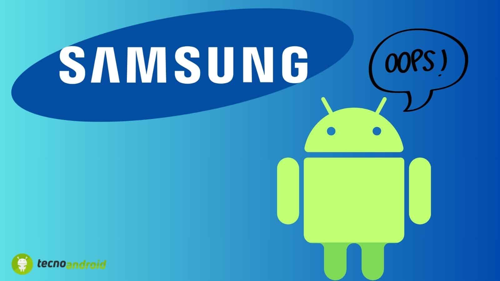 Samsung Galaxy: nuovo aggiornamento per problemi con Android