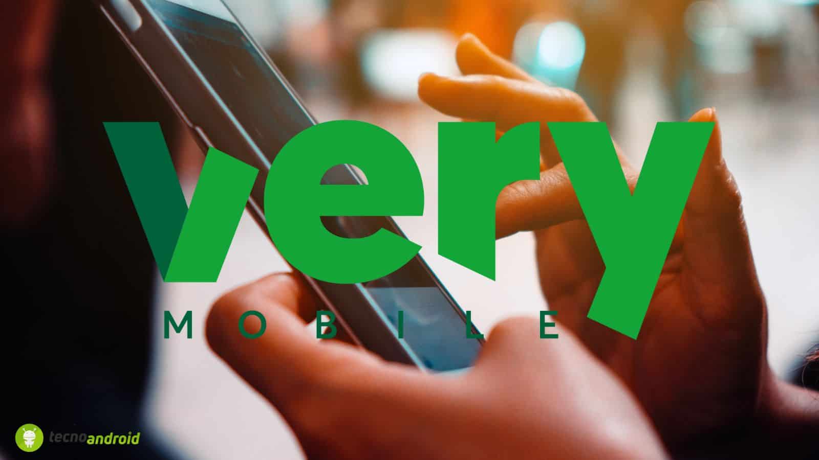 Con Very Mobile è possibile accedere ad una mega offerta