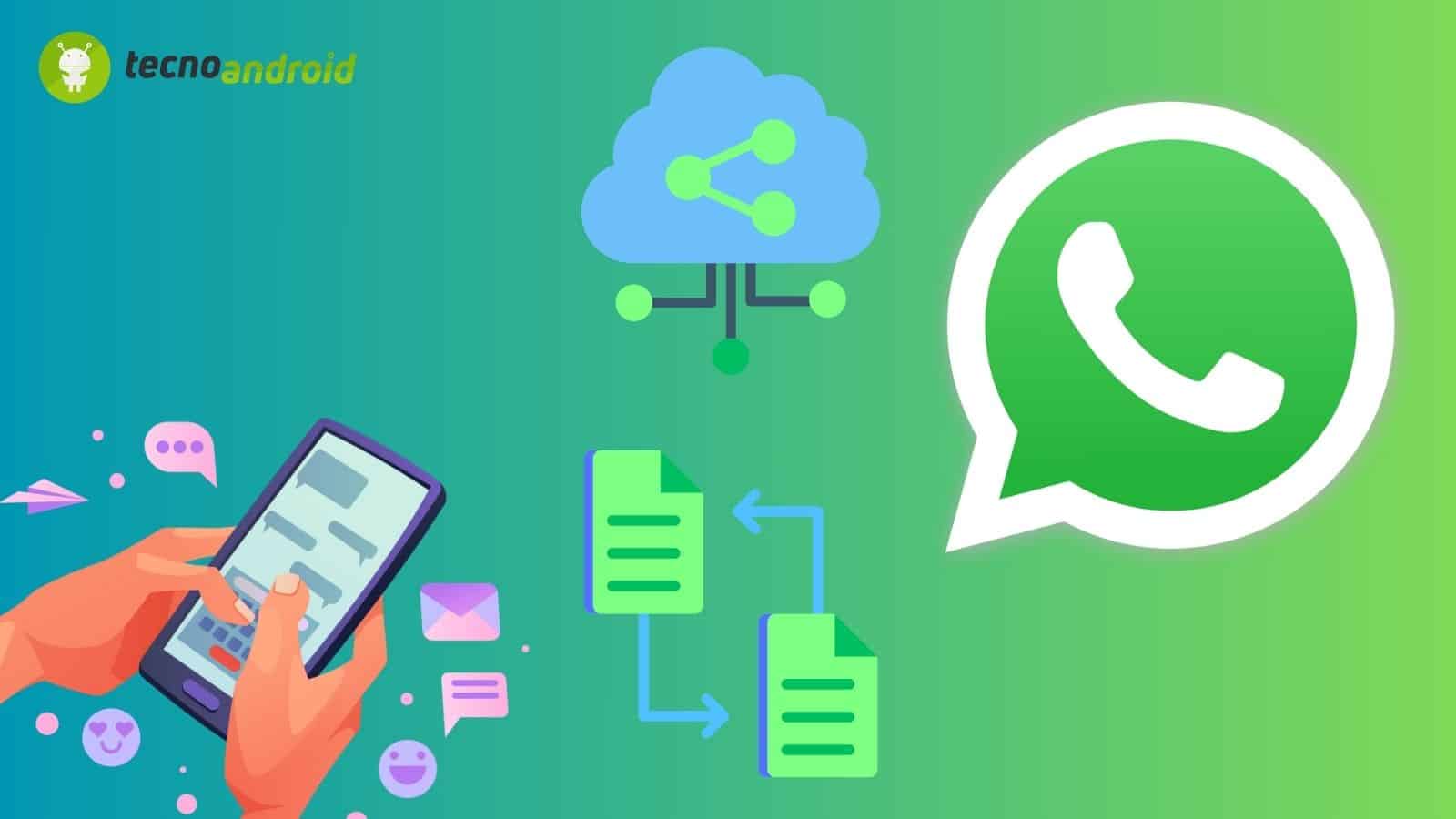 WhatsApp: migliora la condivisione dei file con Nearby Share