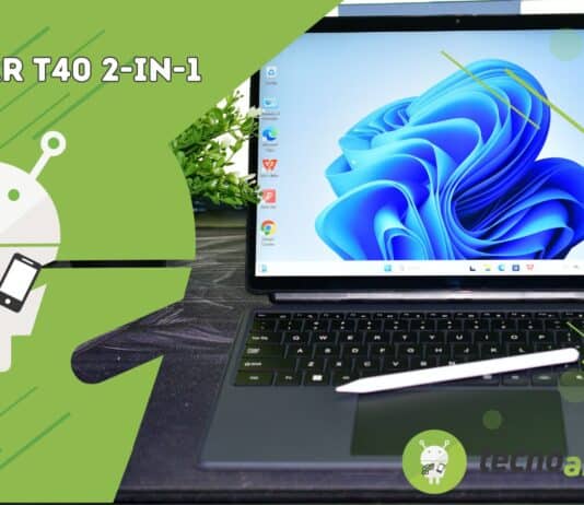 Ninkear T40: il tablet 2-in-1 che diventa un gran laptop