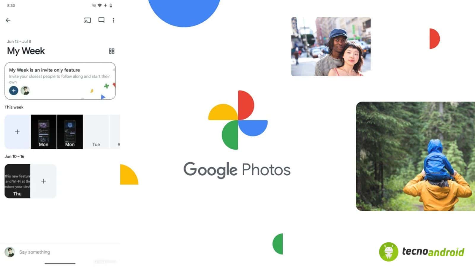 My Week è la nuova funzione divertente di Google Foto