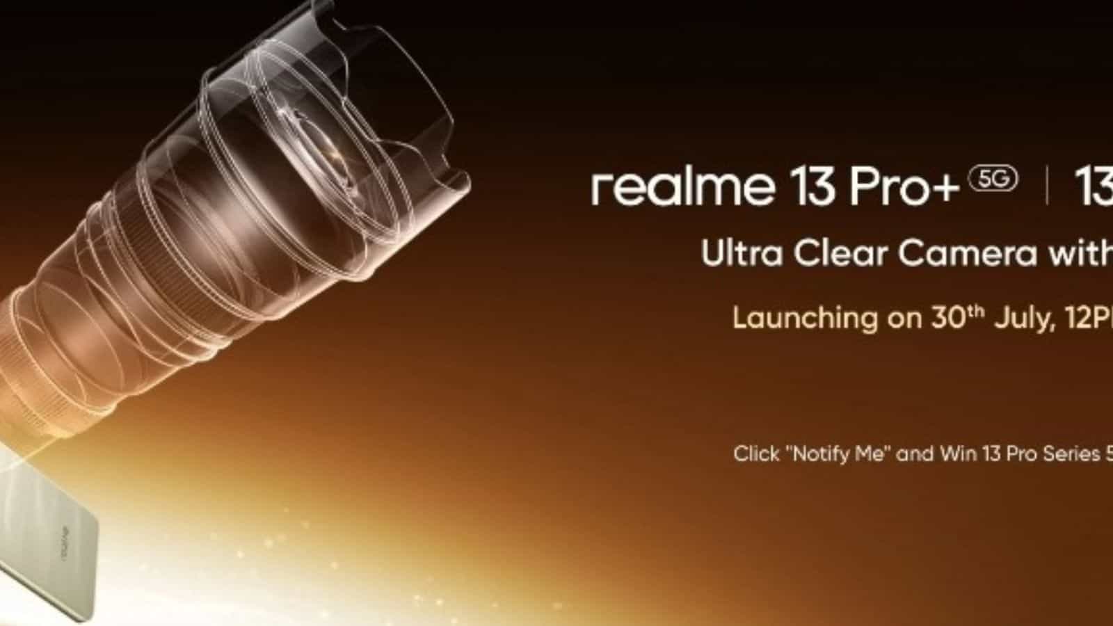 Realme 13 teaser 