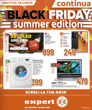 volantino expert black friday