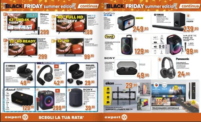 volantino expert black friday