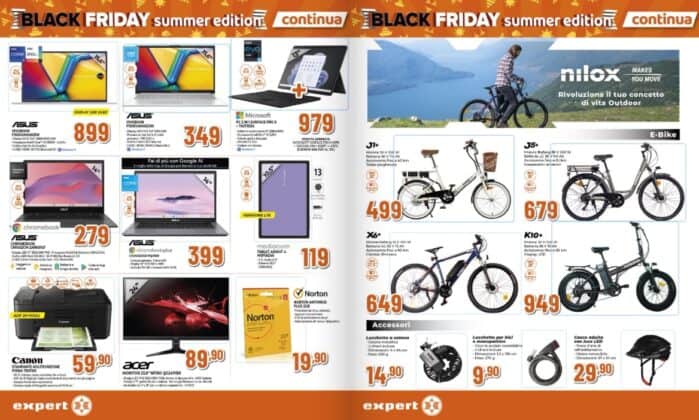 volantino expert black friday