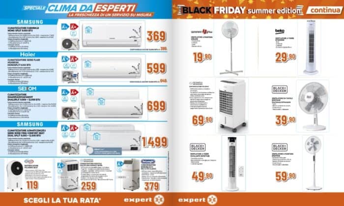 volantino expert black friday