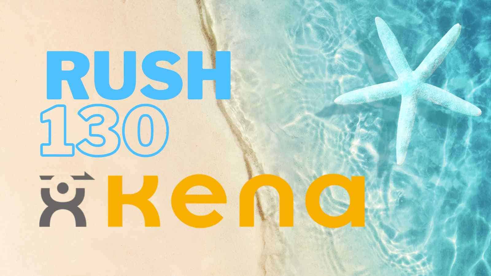 Kena celebra l'estate con la sua nuovissima offerta Rush 130, con una vasta gamma di dati a disposizione ad un prezzo imbattibile!