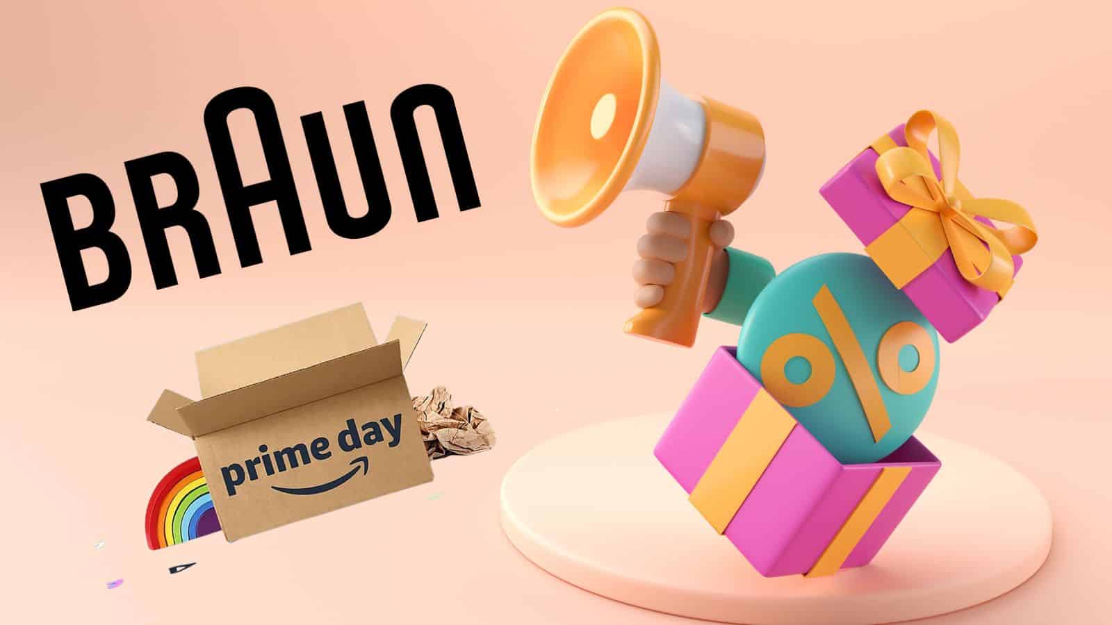 Braun: offerte imperdibili per l'Amazon Prime Day