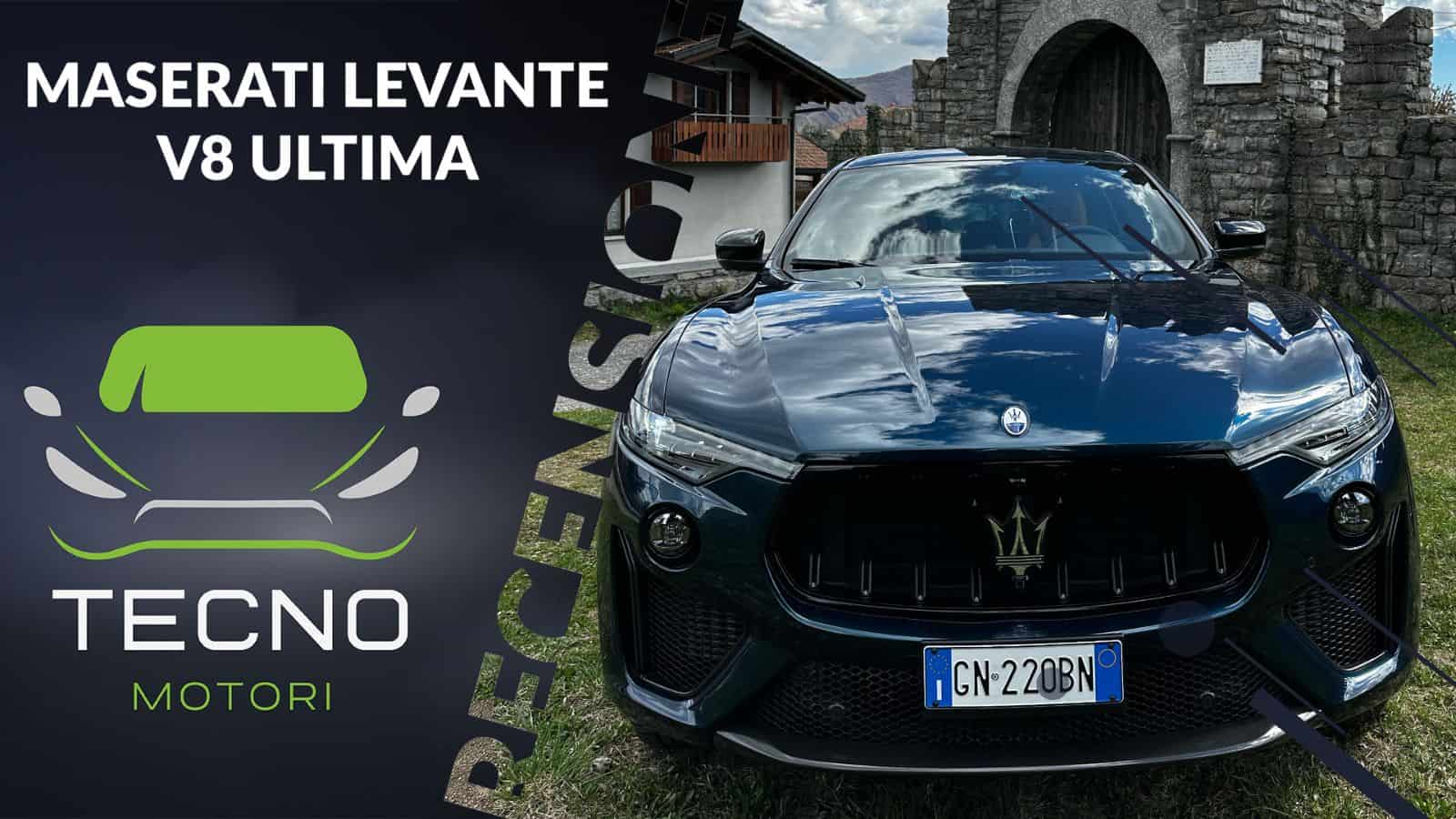 Recensione Maserati Levante V8 Ultima - l'ultima con motore endotermico