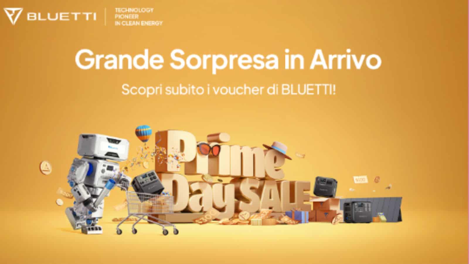 Bluetti: tanti prodotti in offerta per l'Amazon Prime Day