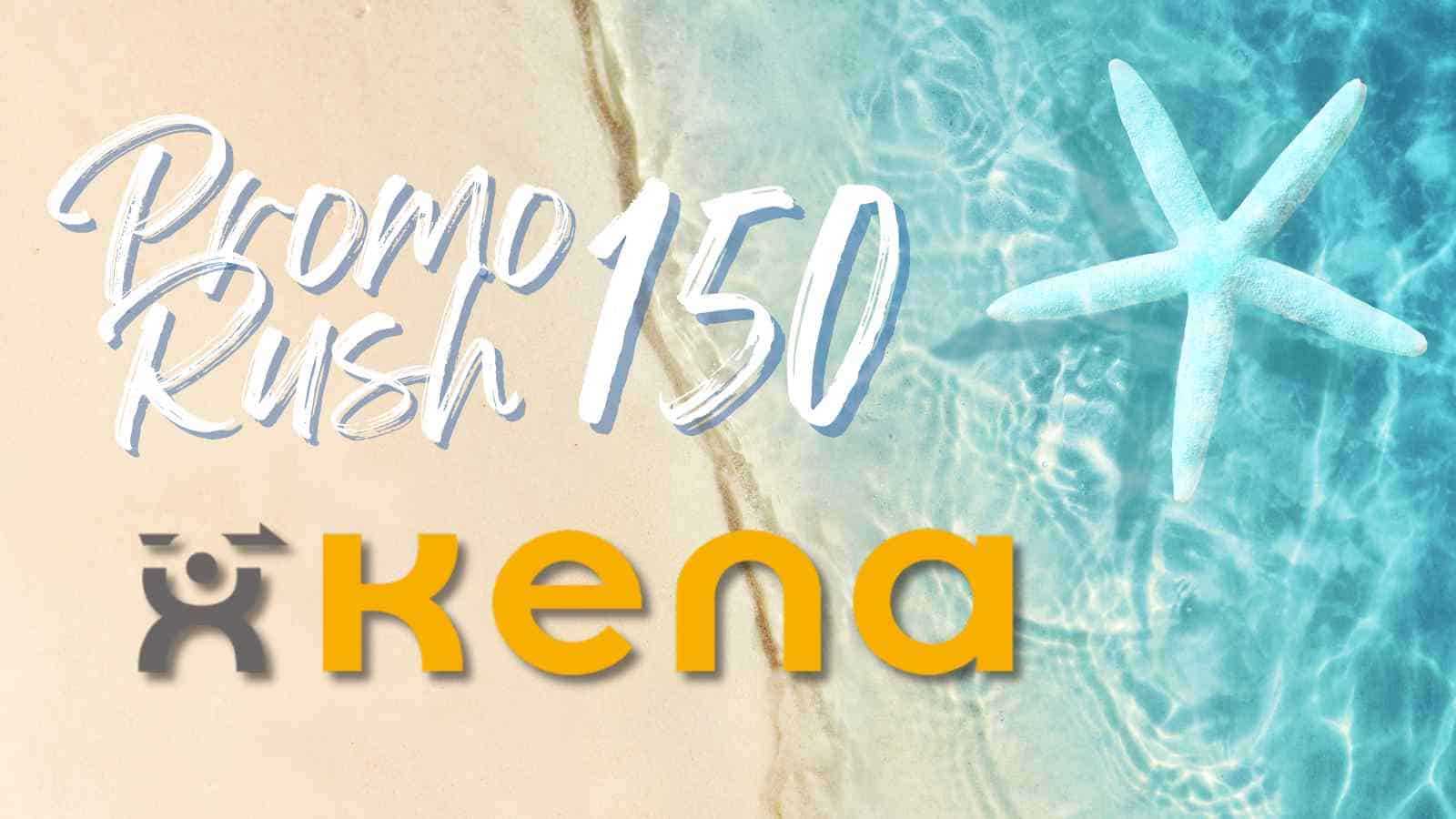 La nuova super offerta Promo Rush 150 di Kena Mobile, con ricarica automatica gratuita e ben 350GB di traffico dati al mese!