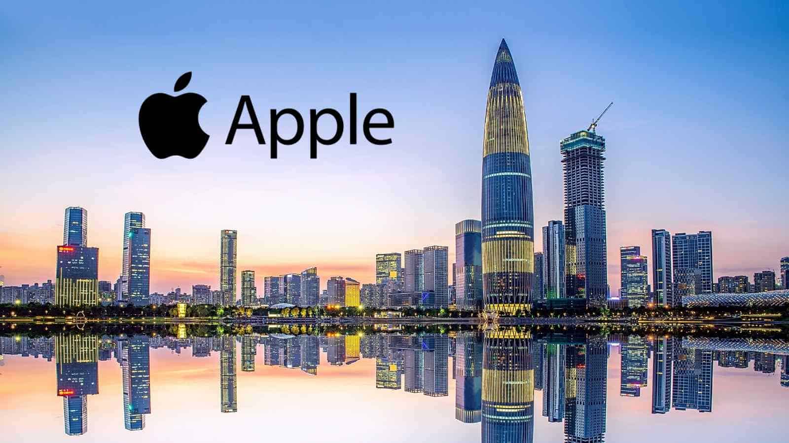 Apple apre un innovativo centro di sviluppo per testare l'affidabilità e la qualità dei suoi prodotti a Shenzhen, in Cina.