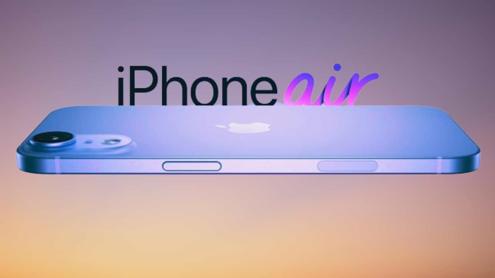 iPhone 17 Air: lo smartphone sarà più sottile ma non più potente dei Pro