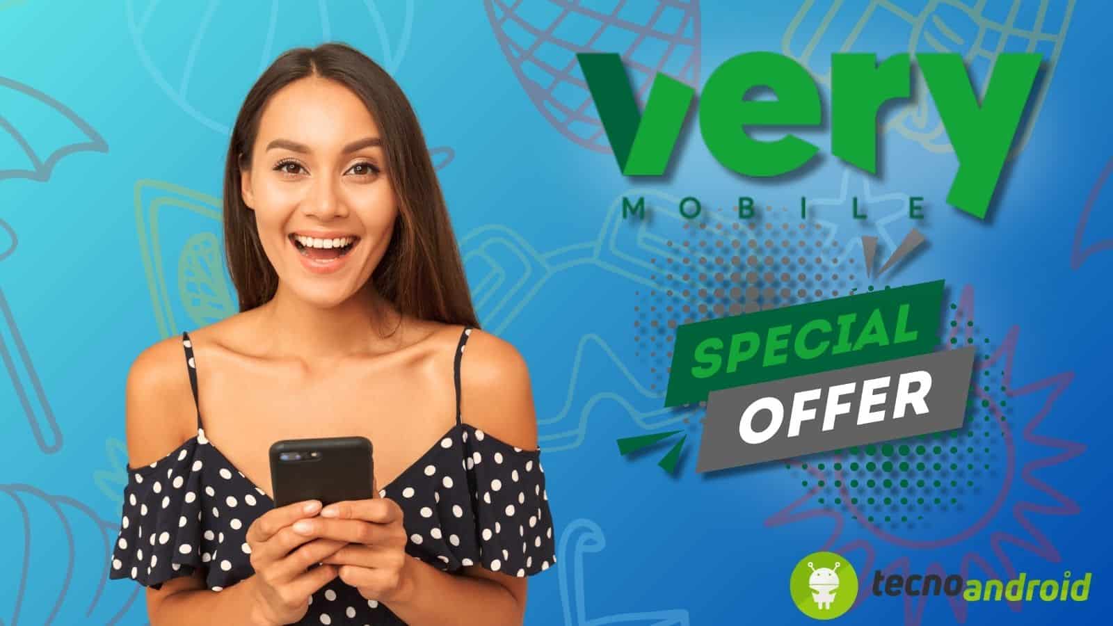 Very Mobile lancia Very Unlimited: OFFERTA da non perdere