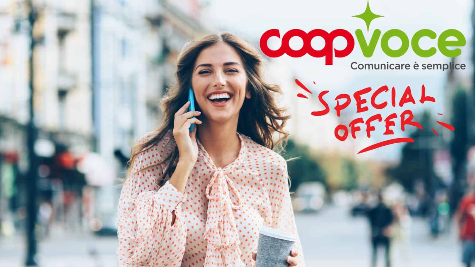  CoopVoce: l'OFFERTA speciale di agosto a soli 5,90 euro al mese