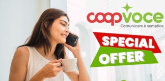 Offerta Shock CoopVoce: tantissimi vantaggi a meno di 8€ al mese