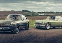 Frontline Cars: il restomod MGB V8 LE60 debutta negli USA