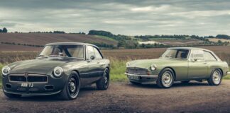 Frontline Cars: il restomod MGB V8 LE60 debutta negli USA