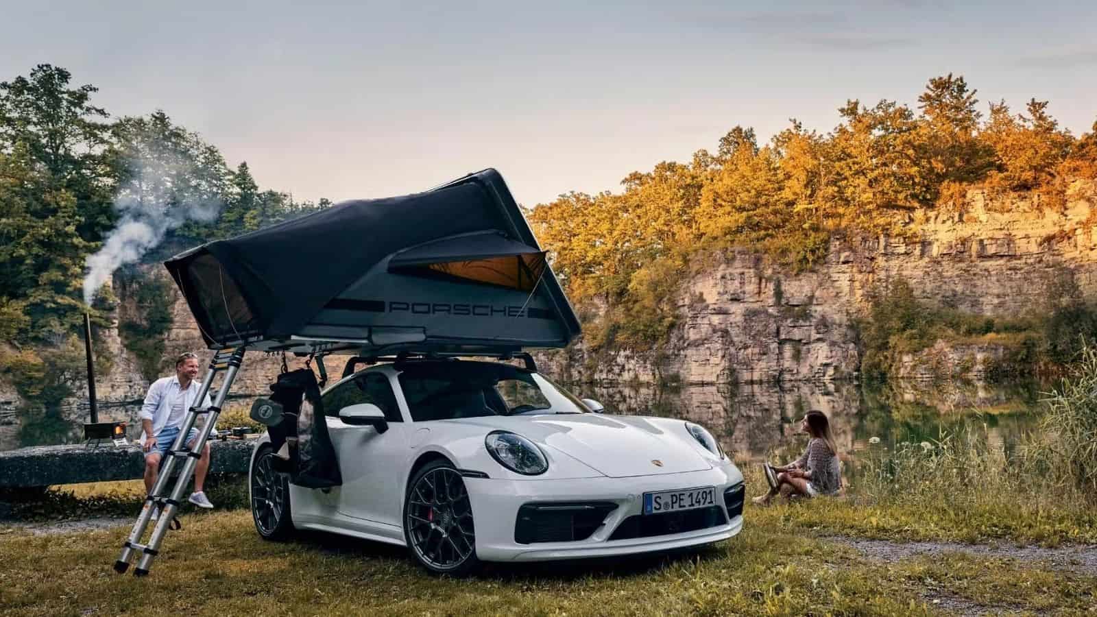 Porsche: nuovi accessori per avventure outdoor sotto le stelle