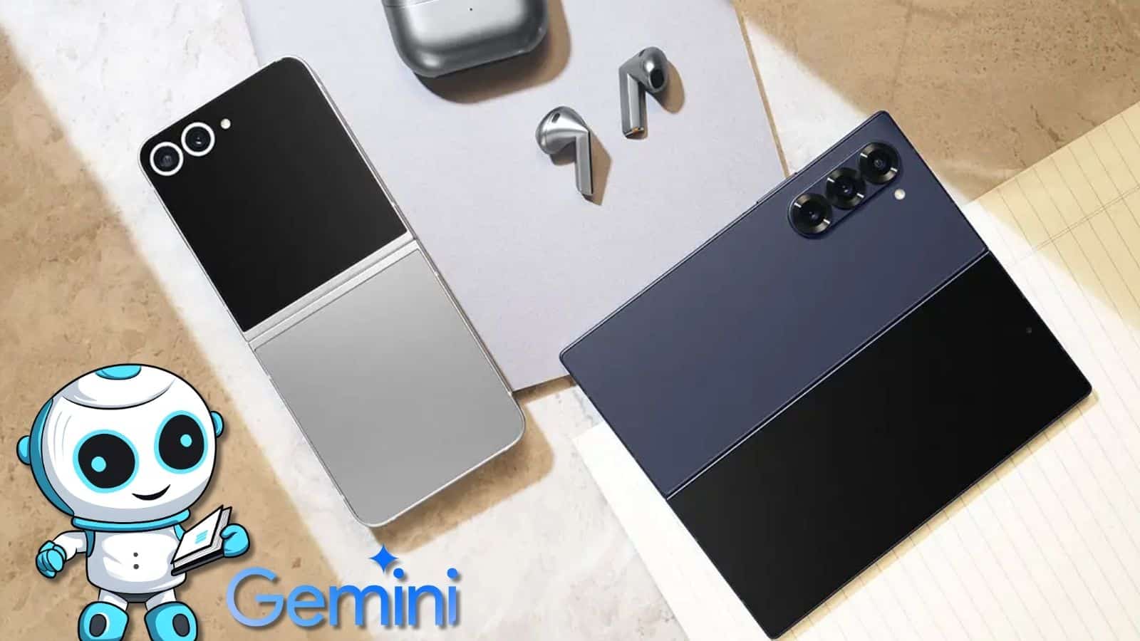 Gemini Nano: debutto su Samsung Galaxy Z Fold 6 e Flip 6