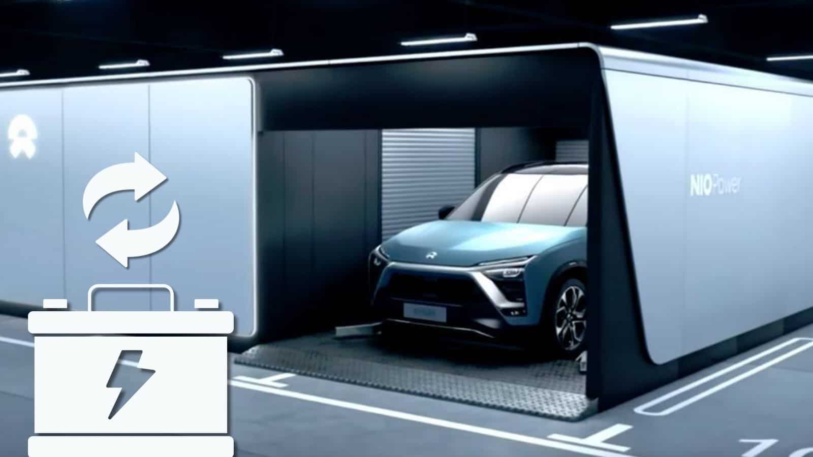 NIO: 50 milioni di scambi batteria con la sua tecnologia