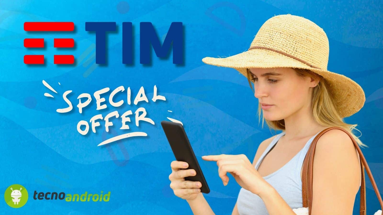 TIM sconvolge l’estate: l'offerta imperdibile con 300 GB