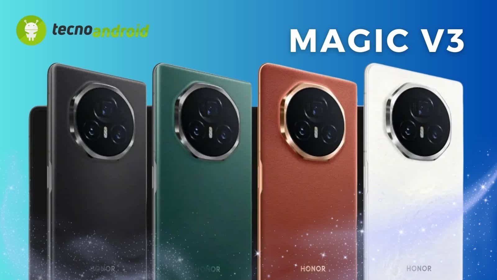 Honor Magic V3: il pieghevole punta in alto senza cambiare prezzo