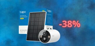 TAPO C425, telecamera WiFi da esterno scontata di oltre 60 euro su Amazon