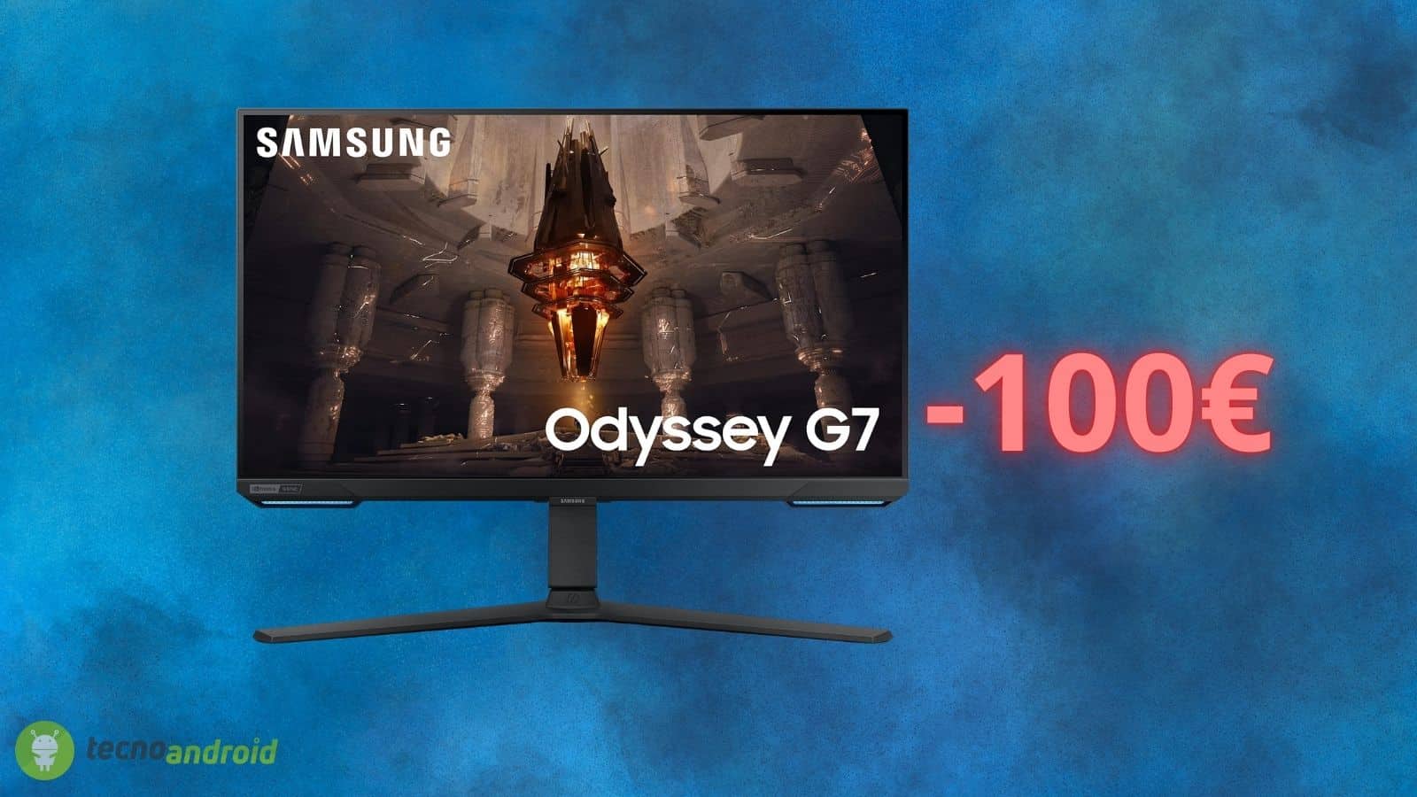 Monitor da gaming SAMSUNG ODYSSEY G7 scontato di tanti soldi su Amazon