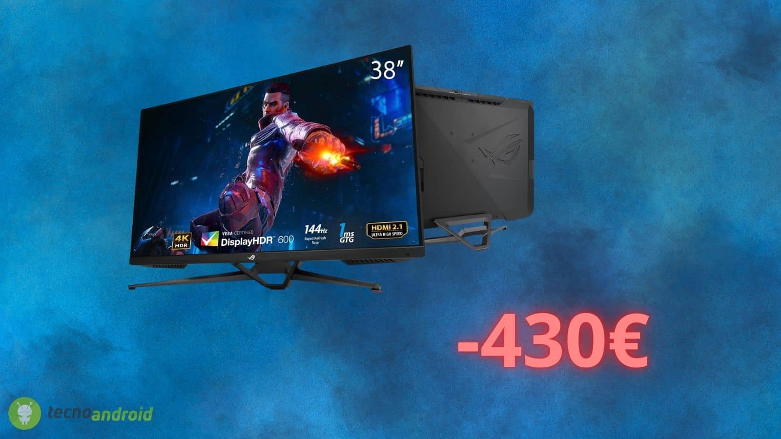 Monitor Asus da gaming in OFFERTA su Amazon: costa il 33% in meno