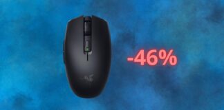 Mouse da gaming RAZER con sconto del 46% su Amazon: acquistatelo subito