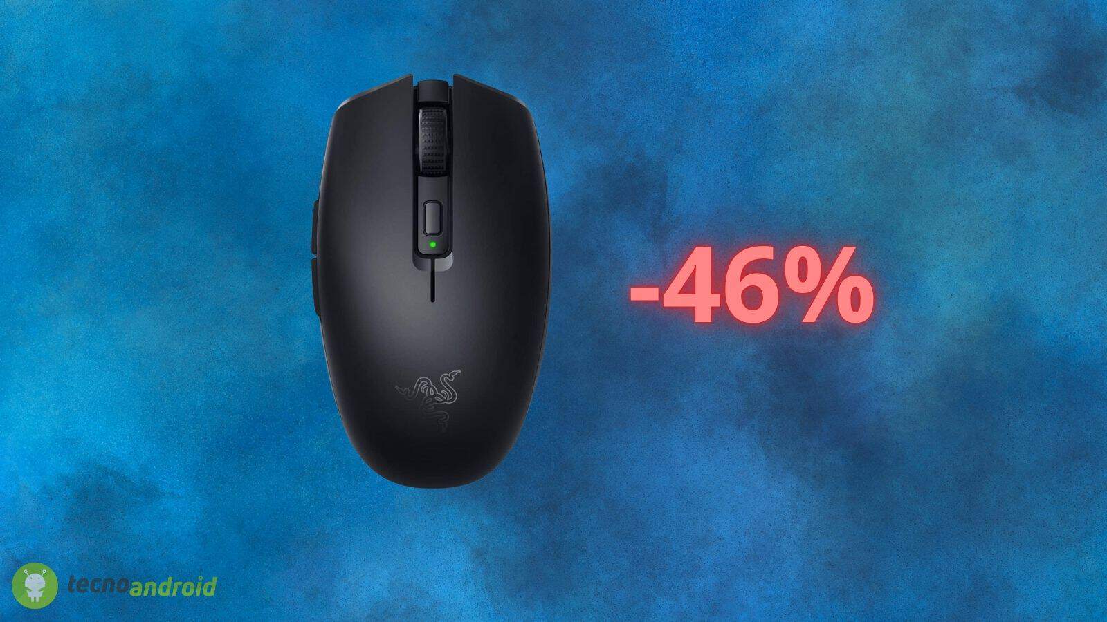 Mouse da gaming RAZER con sconto del 46% su Amazon: acquistatelo subito