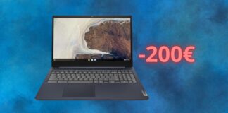 Notebook LENOVO con sconto di 200 euro: che OFFERTA su Amazon