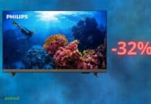 Smart TV Philips in OFFERTA del 32% su AMAZON