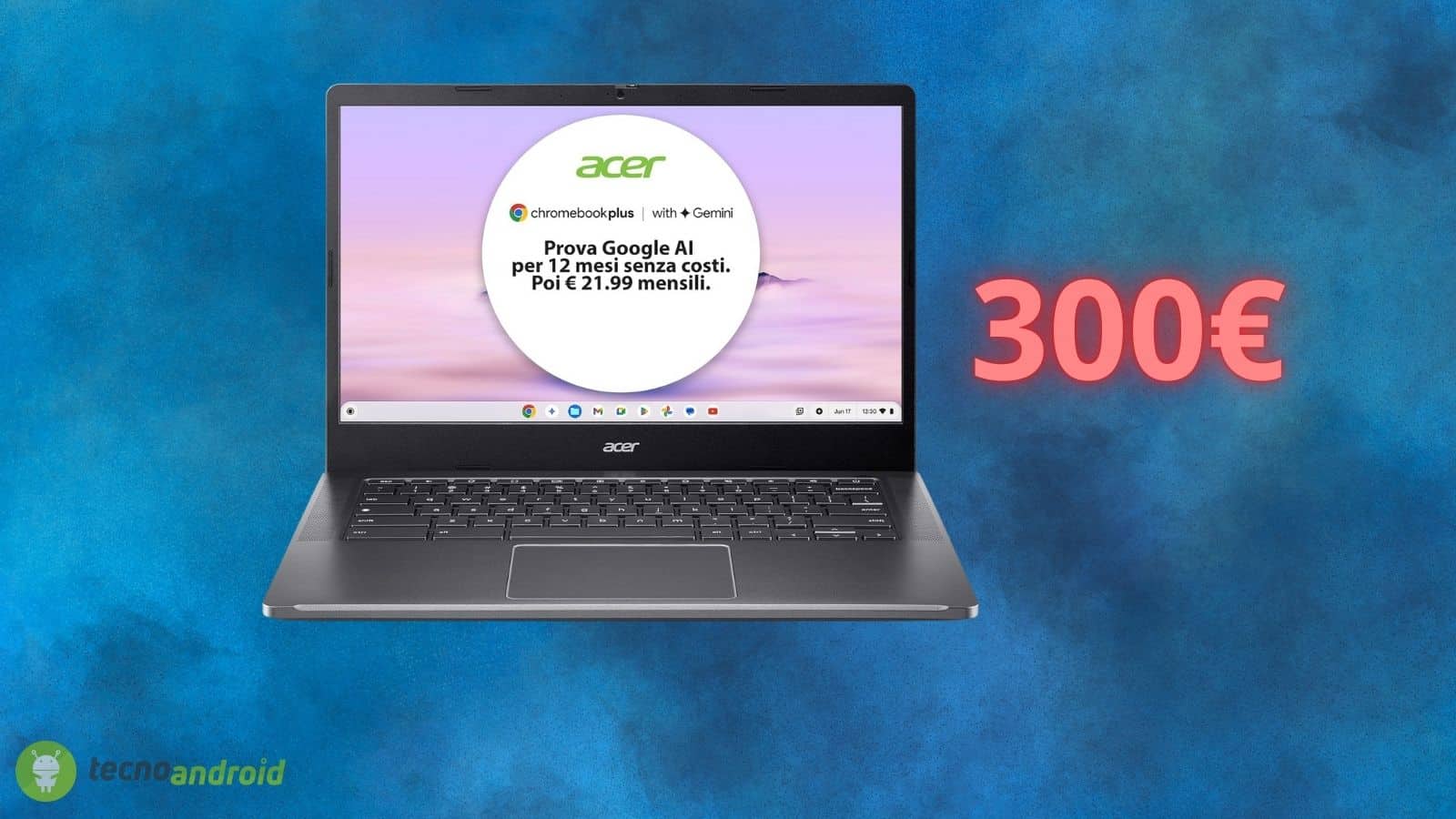 Notebook ACER a soli 300 euro su Amazon: è un AFFARE