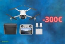 DJI Mini 3: in OFFERTA di quasi 300 euro su AMAZON, che pazzia