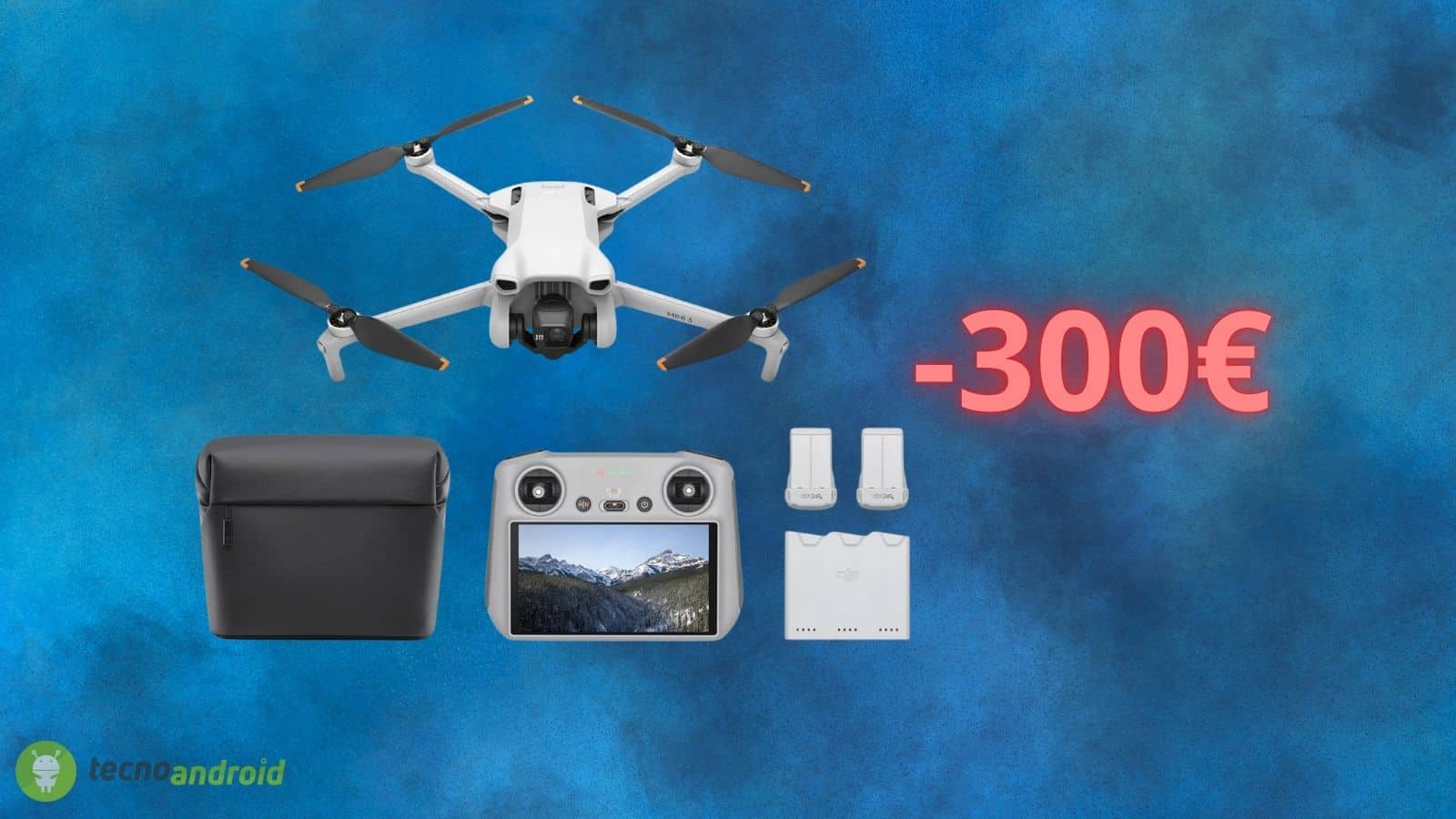 DJI Mini 3: in OFFERTA di quasi 300 euro su AMAZON, che pazzia