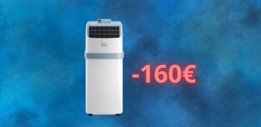 Condizionatore portatile De'Longhi scontato di 180 euro su Amazon: che OFFERTA