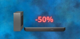 Soundbar Philips con sconto del 50%: OFFERTA incredibile su Amazon