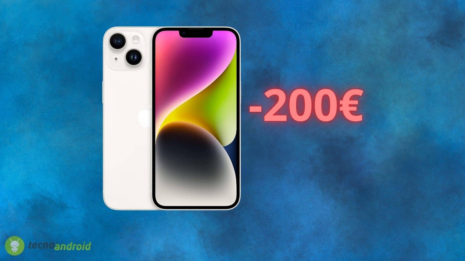 Apple iPhone 14 in sconto FOLLE su Amazon: sconto di quasi 200 euro