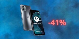 Motorola Moto G14: prezzo CROLLA su Amazon, sconto del 41%