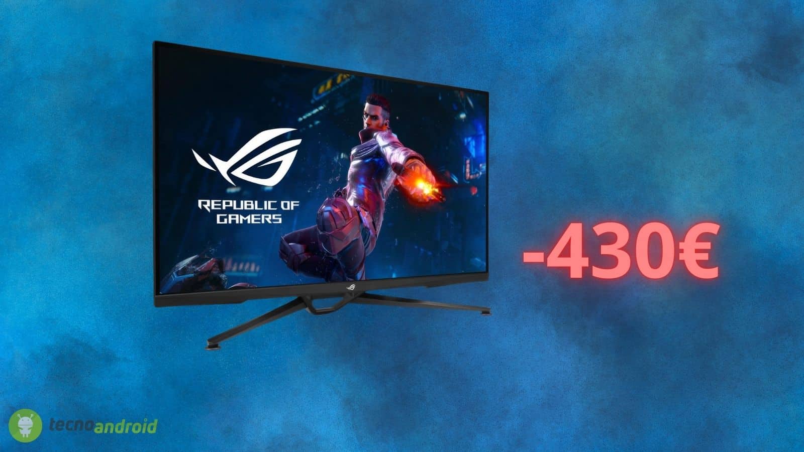 Asus Rog Swift: monitor gaming in offerta di 430 euro su Amazon