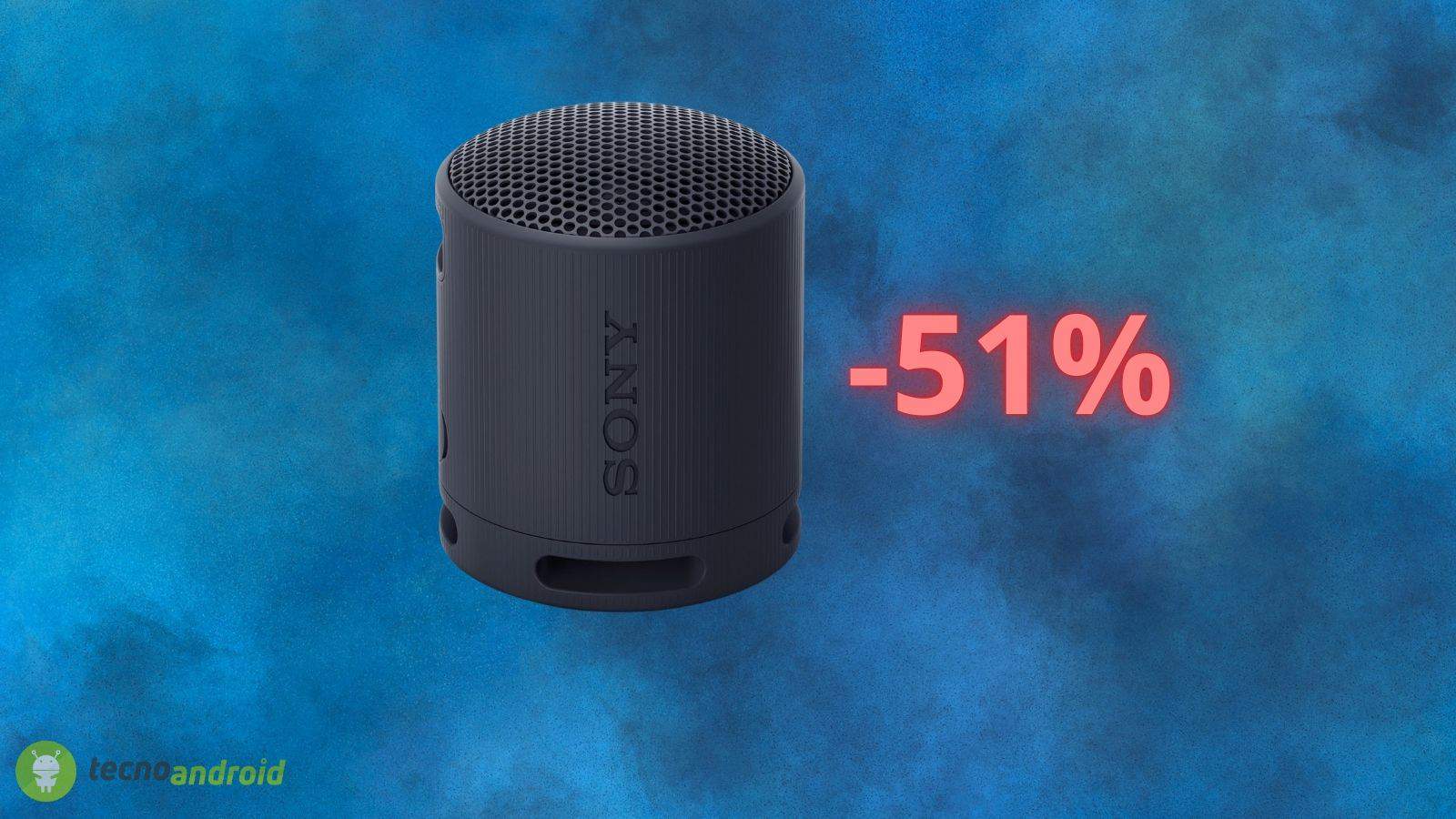 Speaker SONY a soli 31 euro: sconto del 51% su Amazon